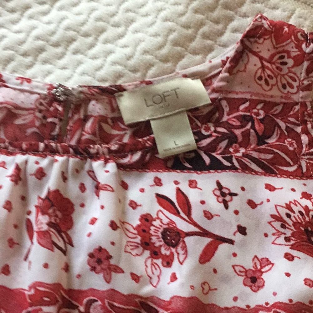 Loft Sleeveless Woman’s top Sz L